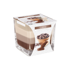 Bispol Svíčka ve skle SNK80/170g Coffee (6/krt)