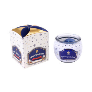Arome Svíčka ve skle 90g Winter Wonderland Orange&Clove (12/bal 48/krt)
