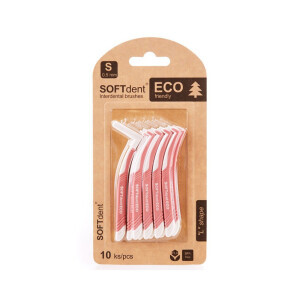 Soft Dent Mezizubní kartáčky Eco 10ks S (12/krt)