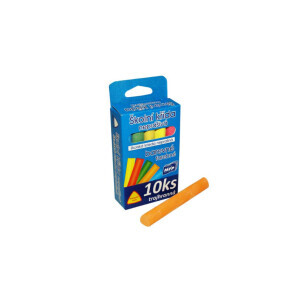 MFP Křídy trojhranné 10ks Color (12/bal 72/krt)