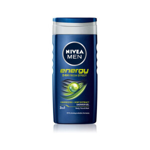 Nivea 250ml SG N 3in1 Energy  (24/krt)