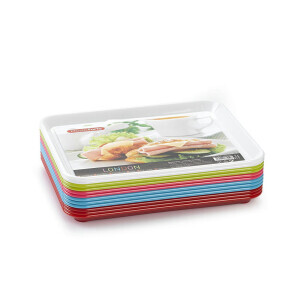P.Forte Podnos plast Eden 27*21cm  Color (12/bal)