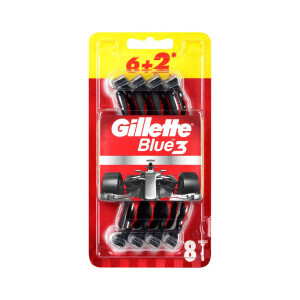 Gillette Blue3 Holítka 6+2ks Nitro (6/bal 12/krt)
