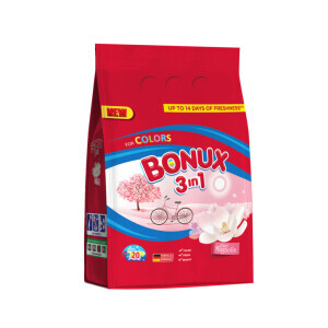 Bonux 1,5kg Prací prášek Color Pure Magnolia (8/bal)