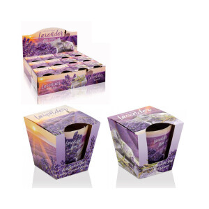 Bartek 115g Svíčka ve skle Lavender Fields (12/krt)