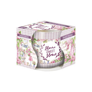 Bispol Svíčka ve skle SN71/100g Sweet Home (6/krt)