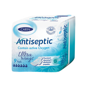 Carin vložky Ultra Antiseptic 9ks 