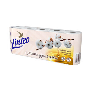 Linteo Toaletní papír Natural 10ks 3-vrstvý (7/bal)