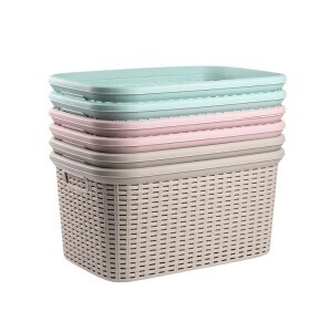 P.Forte Koš na prádlo 35l Classic Rattan (6/bal)
