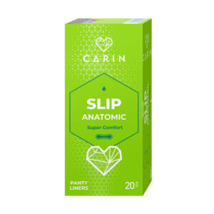 Carin vložky Slip Anatomic 20ks 