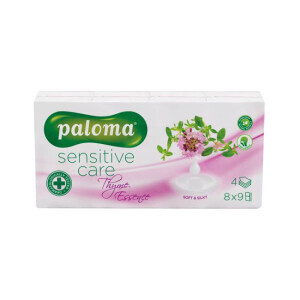 Paloma Papír.kapesníčky 8*9 4-vrstvý Thyme (24/krt)