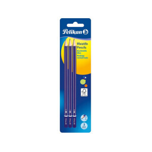 Herlitz Tužka 3ks 2B/B/HB (10/bal 240/krt)