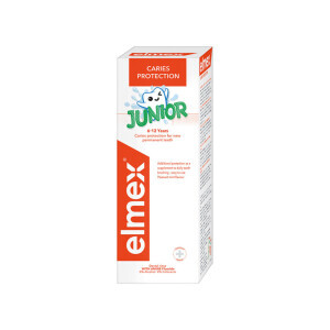 Elmex 400ml Ústní voda CZ Junior (12/bal)