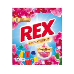 Rex 4WL Prací prášek Aromatherapy Orchid (20/krt)