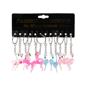 Klíčenka silikon Flamingo (12/bal 2400/krt)