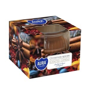 Bispol Svíčka ve skle SN69/80g christmas spices(6/krt)