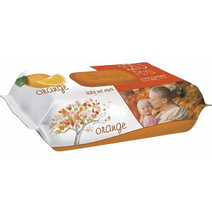 Sleepy Vlh.ubrousky 120ks Orange(12/bal)
