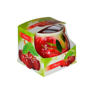 Admit Svíčka ve skle 85g Cherry (12/krt)