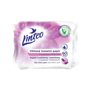 Linteo Vlh.ubrousky 60ks s kyselinou mléčnou (20/krt)