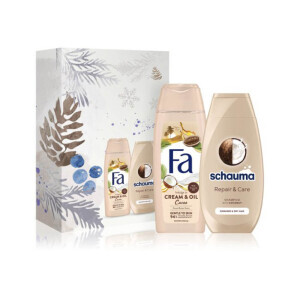 Fa+Schauma Dár.sada F 250ml SG+250ml SHP Cream Cacao&Repair Care (6/krt)