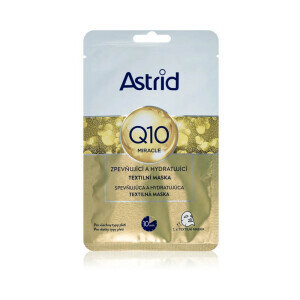 Astrid Q10 Miracle Textilní Maska Proti Vráskám 1Ks (80/krt)