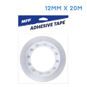 MFP Lepící páska 12mm x 20m transparent v PP sáčku 38µ (120/krt)