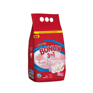 Bonux 4,5kg Prací prášek Color Pure Magnolia (4/krt)