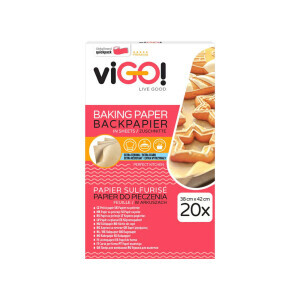 viGO! Papír na pečení archy 20ks box (17/krt)