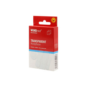 Wundmed Náplast 20ks 4druhy transparentní (24/krt)