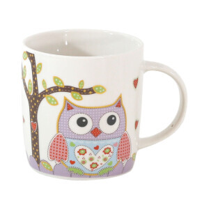 Hrnek keramika 330ml Owl (12/bal 72/krt)