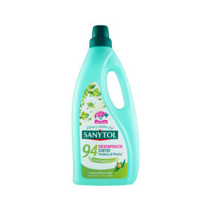 Sanytol 1l Dezinfekce čistič podlahy 94% rostlinného původu (12/krt)