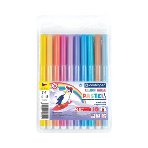 Centropen Fixy Colour World Pastel 10ks (24/krt)