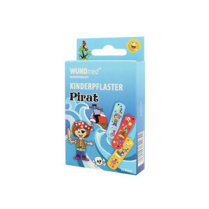 Wundmed Náplast 10ks dětské Pirát (24/krt)