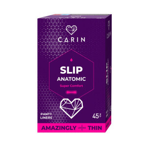 Carin vložky Slip Anatomic 45ks 