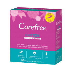 Carefree Intimky 56ks Cotton (5/krt)