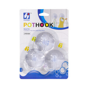 Háček s přísavkou 5cm/3ks (12/bal 288/krt)