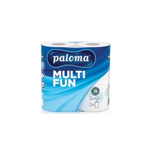Paloma Kuch.utěrky 2ks 2-vrstvý/22m Multi Fun Flexi Cut (12/bal)