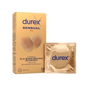 Durex Kondom 10ks Sensual XL (24/bal 288/krt)