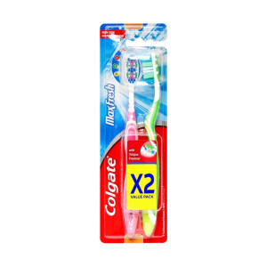 Colgate Zubní kartáček 2ks Max Fresh N(36/krt)