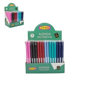 Poznámkový blok s gumou Deco A5 (16/bal 96/krt)