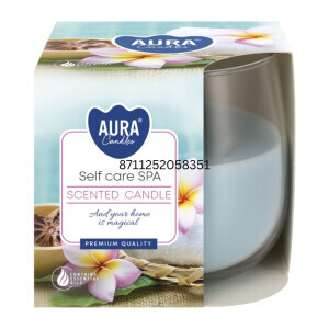 Bispol Svíčka ve skle SN71/130g self care SPA (6/krt)