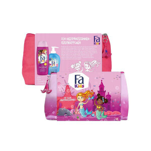 Fa Dár.sada Kids 250ml SG+250ml Soap+Bag Girl N (4/krt)