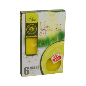 Admit Svíčka čajová Maxi 6ks Citronella (8/bal)