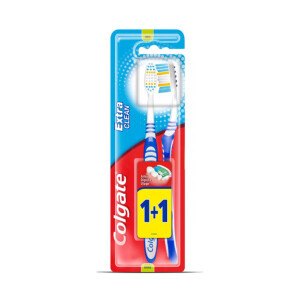 Colgate Zubní kartáček Extra Clean 2ks CZ (12/krt)