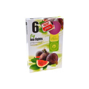 Admit Svíčka čajová 6ks Fig (45/krt)