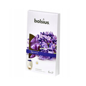 Bolsius Svíčka Waxmelts 6ks True Scents Lavender (8/krt)