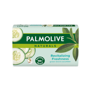 Palmolive 90g Mýdlo tuhé Green tea&Cucumber (6/bal 72/krt)