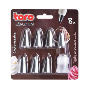 Toro Cukrářská špička nerez 8ks (36/krt)