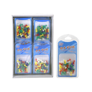 Připínáčky kancelářské 40ks Color (12/bal 360/krt)
