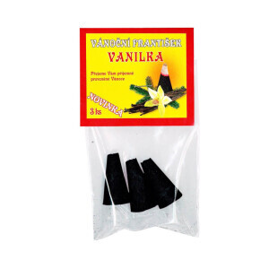 Vánoční františky 3ks Vanilka (150/krt)